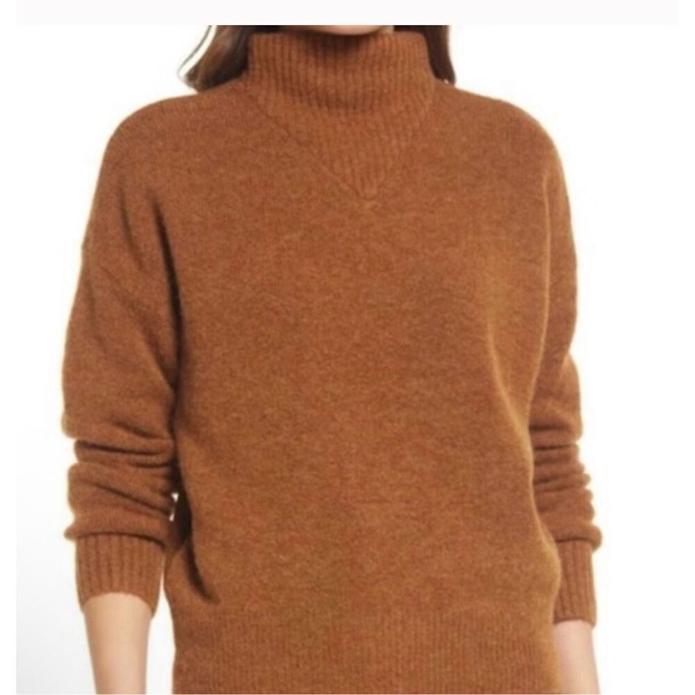 Madewell Dillon mockneck pullover sweater XS